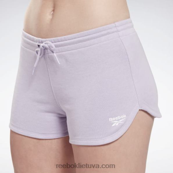 Reebok tapatybės prancūziški kilpiniai šortai FTYF8569 violetinė oazė moterys