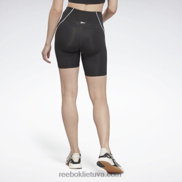 Reebok treniruotėms paruošti poli šortai FTYF8531 nakties juoda moterys