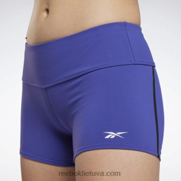 Reebok vienija fitneso chase bootie šortai FTYF8477 drąsiai violetinė moterys