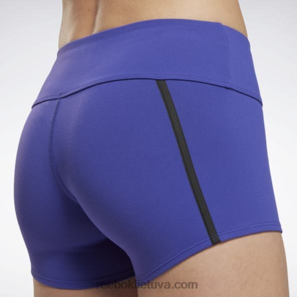 Reebok vienija fitneso chase bootie šortai FTYF8477 drąsiai violetinė moterys