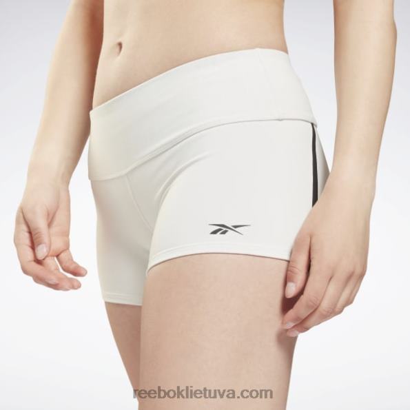 Reebok vienija fitneso chase bootie šortai FTYF8978 gryna pilka 1 moterys