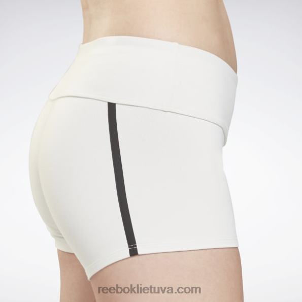 Reebok vienija fitneso chase bootie šortai FTYF8978 gryna pilka 1 moterys