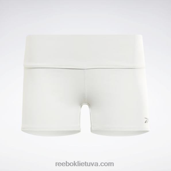 Reebok vienija fitneso chase bootie šortai FTYF8978 gryna pilka 1 moterys