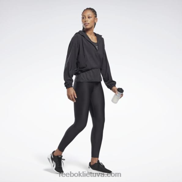 Reebok bėgimo austa striukė FTYF8742 nakties juoda moterys