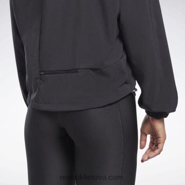 Reebok bėgimo austa striukė FTYF8742 nakties juoda moterys