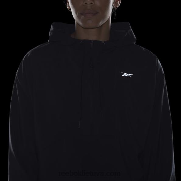 Reebok bėgimo austa striukė FTYF8742 nakties juoda moterys
