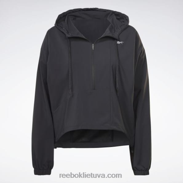 Reebok bėgimo austa striukė FTYF8742 nakties juoda moterys