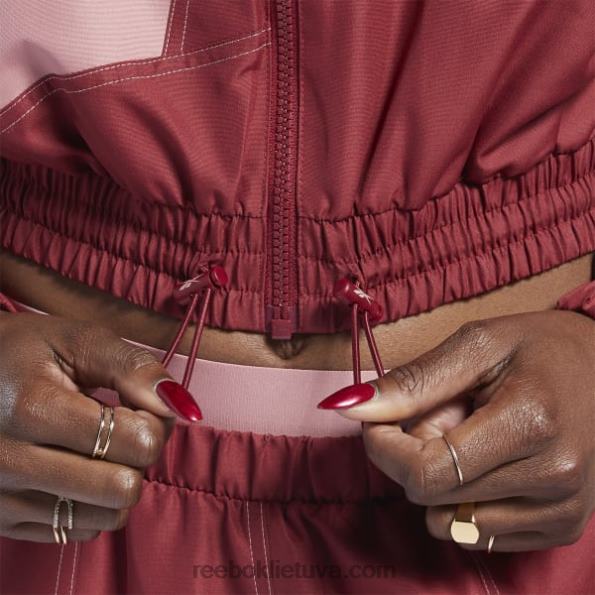 Reebok cardi b austa satino striukė FTYF870 triatlono raudona moterys