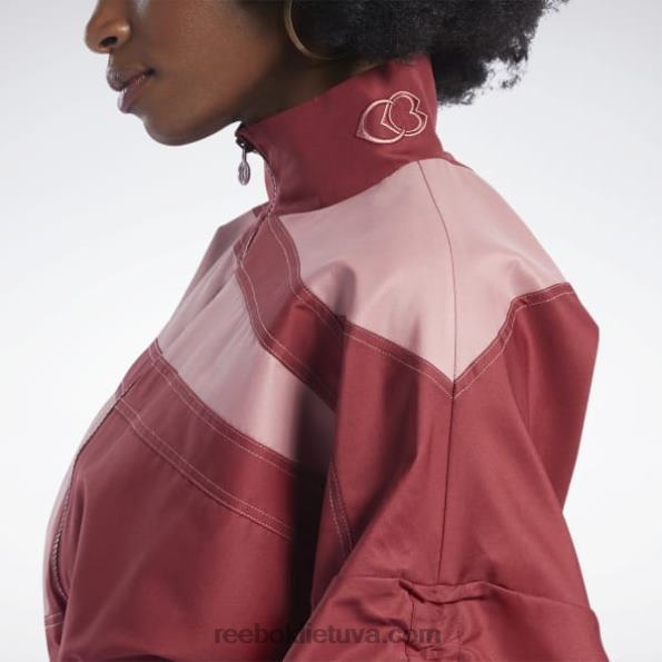 Reebok cardi b austa satino striukė FTYF870 triatlono raudona moterys