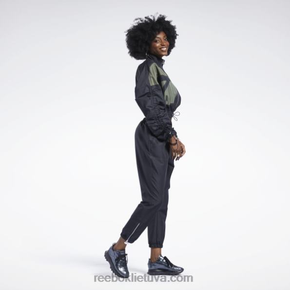 Reebok cardi b austa satino striukė FTYF8937 juodas moterys