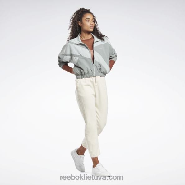 Reebok klasikinė franšizės striukė FTYF8280 harmonija žalia moterys