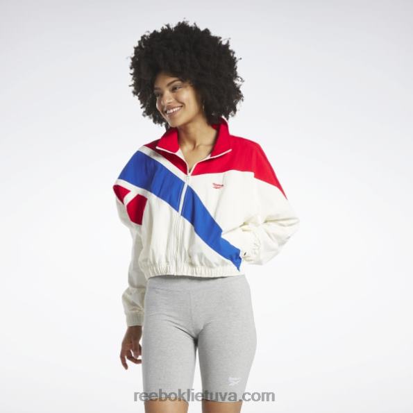 Reebok klasikinė franšizės striukė FTYF8318 klasikinis baltas moterys