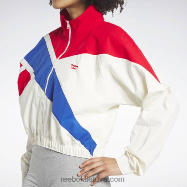 Reebok klasikinė franšizės striukė FTYF8318 klasikinis baltas moterys