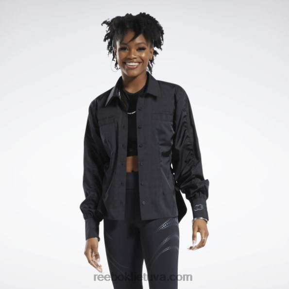 Reebok cardi b top FTYF8342 juodas moterys