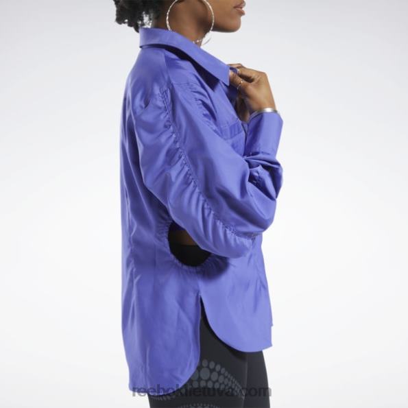 Reebok cardi b top FTYF8457 violetinė atmosfera moterys