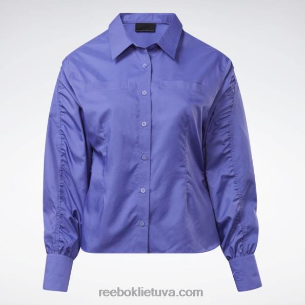 Reebok cardi b top (plius dydis) FTYF8361 violetinė atmosfera moterys
