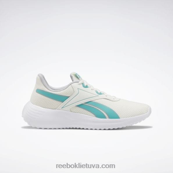 Reebok Lite 3 moteriški bėgimo bateliai FTYF8108 gryna pilka 1 / klasikinė žalsva / gryna pilka 3