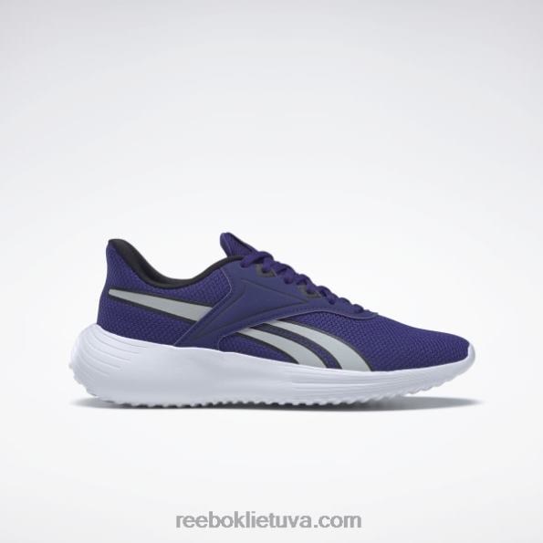 Reebok Lite 3 moteriški bėgimo bateliai FTYF8120 paryškinta violetinė/juoda/grynai pilka 2