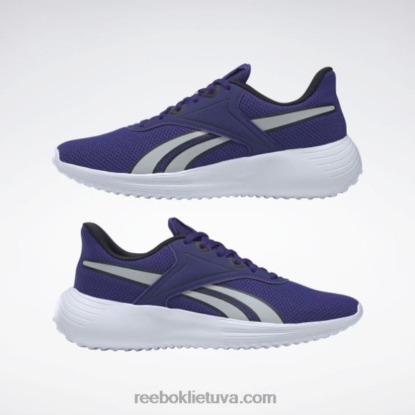 Reebok Lite 3 moteriški bėgimo bateliai FTYF8120 paryškinta violetinė/juoda/grynai pilka 2
