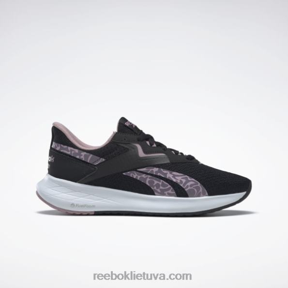 Reebok energen plus 2 moteriški bėgimo bateliai FTYF8321 šerdis juoda/alyvinė/oranžinė blykstė