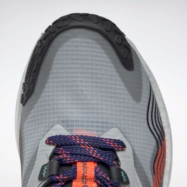 Reebok floatride energy 4 adventure moteriški bėgimo bateliai FTYF8324 grynai pilka 3/core juoda/oranžinė blykstė