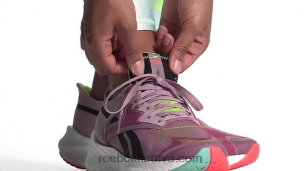 Reebok floatride energy symmetros 2 moteriški bėgimo bateliai FTYF8181 užpilta alyvinė/rūgštinė geltona/pusiau klasikinė žalsva