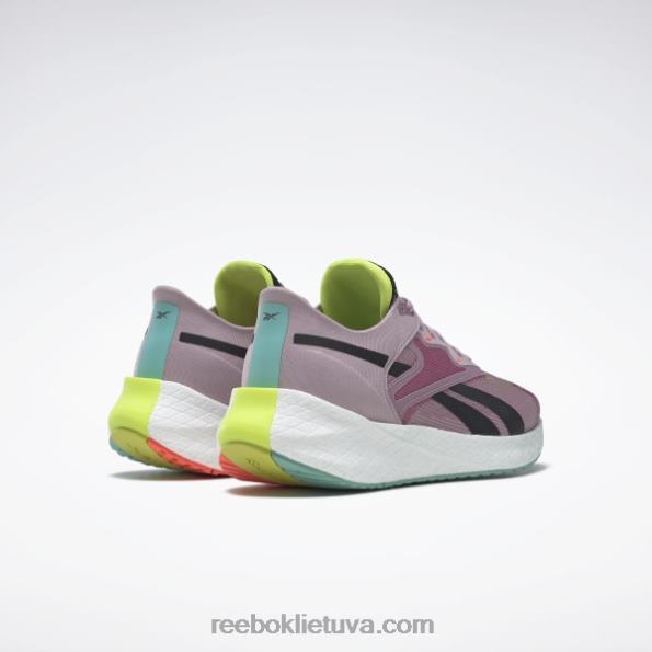Reebok floatride energy symmetros 2 moteriški bėgimo bateliai FTYF8181 užpilta alyvinė/rūgštinė geltona/pusiau klasikinė žalsva