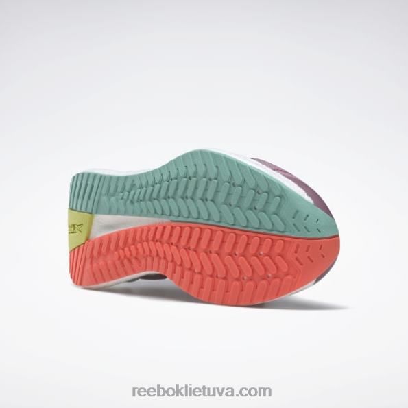 Reebok floatride energy symmetros 2 moteriški bėgimo bateliai FTYF8181 užpilta alyvinė/rūgštinė geltona/pusiau klasikinė žalsva