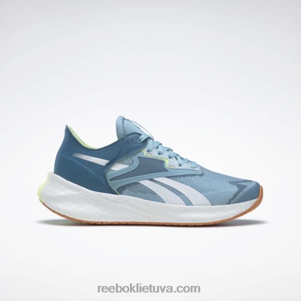 Reebok floatride energy symmetros 2 moteriški bėgimo bateliai FTYF8327 mėlynas perlas/steely blue s23-r/ftwr balta