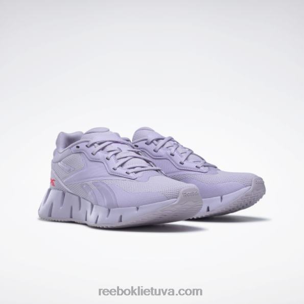 Reebok zig dynamica 4 moteriški batai FTYF8216 violetinė oazė/neoninė vyšnia