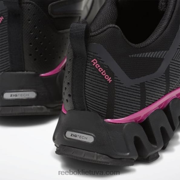 Reebok zigwild trail 6 moteriški batai FTYF8369 juoda/šaltai pilka 7/rožinė