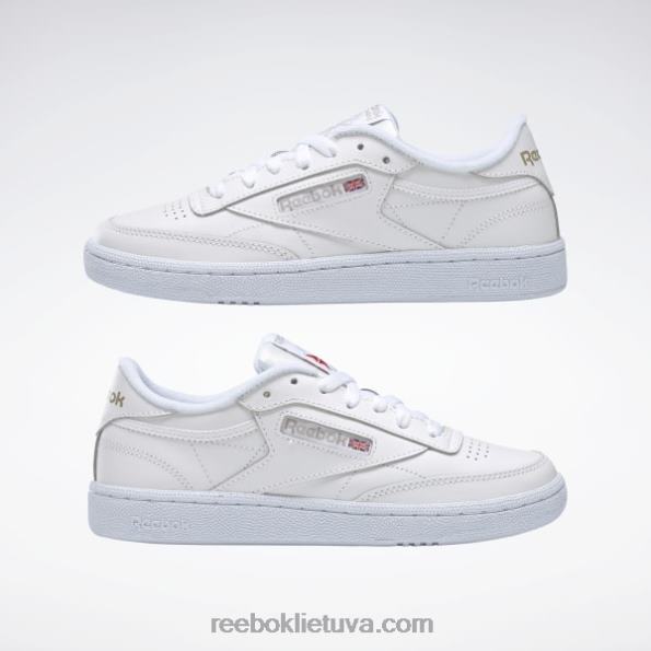 Reebok club c 85 batai FTYF869 balta/šviesiai pilka moterys