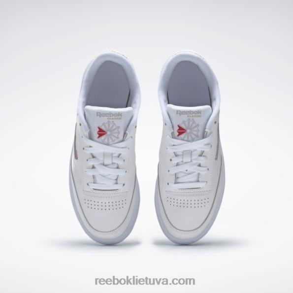 Reebok club c 85 batai FTYF869 balta/šviesiai pilka moterys