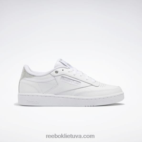 Reebok club c 85 moteriški batai FTYF8319 ftwr baltas/sidabras met.