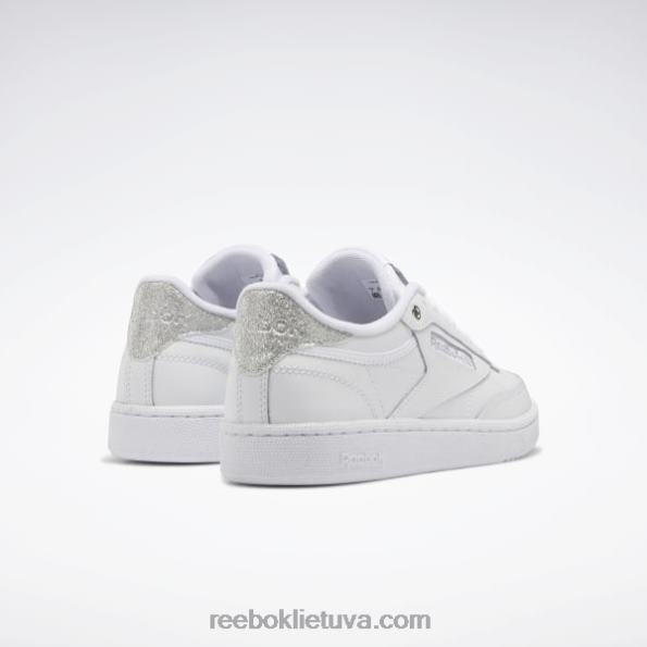 Reebok club c 85 moteriški batai FTYF8319 ftwr baltas/sidabras met.