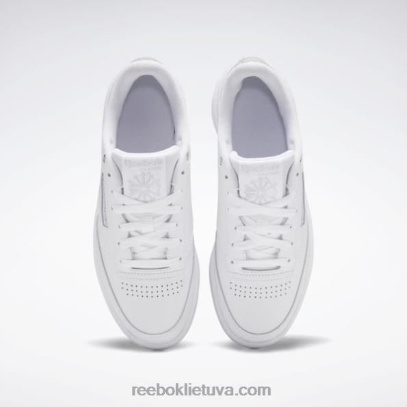 Reebok club c 85 moteriški batai FTYF8319 ftwr baltas/sidabras met.
