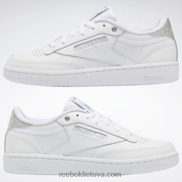 Reebok club c 85 moteriški batai FTYF8319 ftwr baltas/sidabras met.