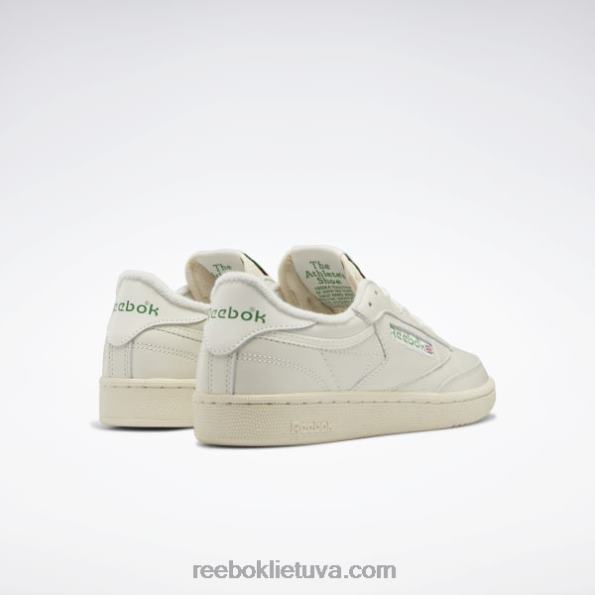 Reebok club c 85 vintažiniai moteriški batai FTYF82 kreida/alebastras/žalias