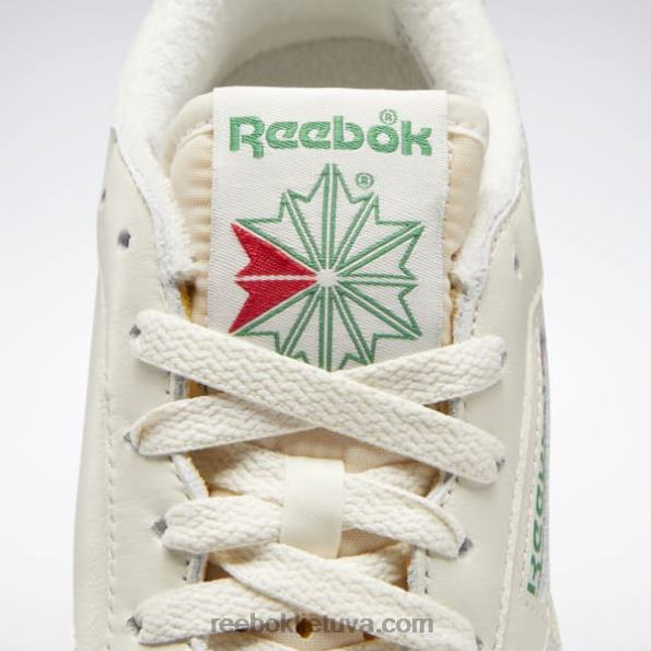Reebok club c 85 vintažiniai moteriški batai FTYF82 kreida/alebastras/žalias