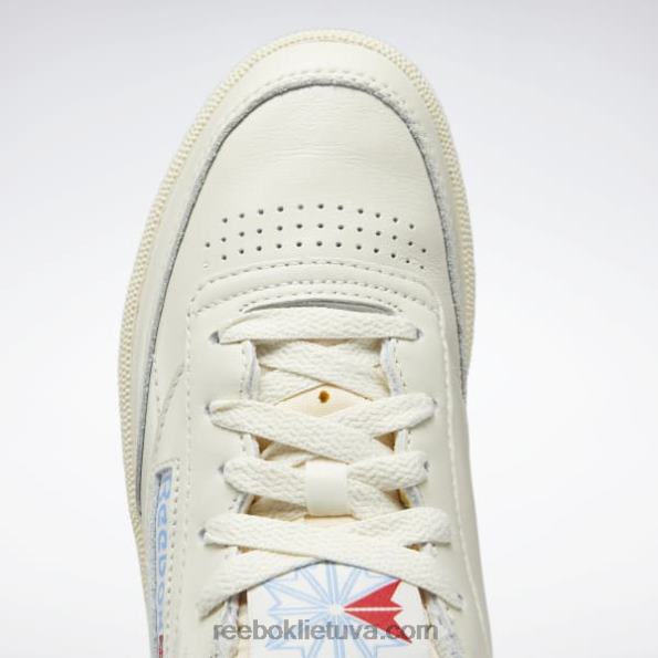 Reebok club c 85 vintažiniai moteriški batai FTYF88 kreida / alebastras / dangaus mėlynumas