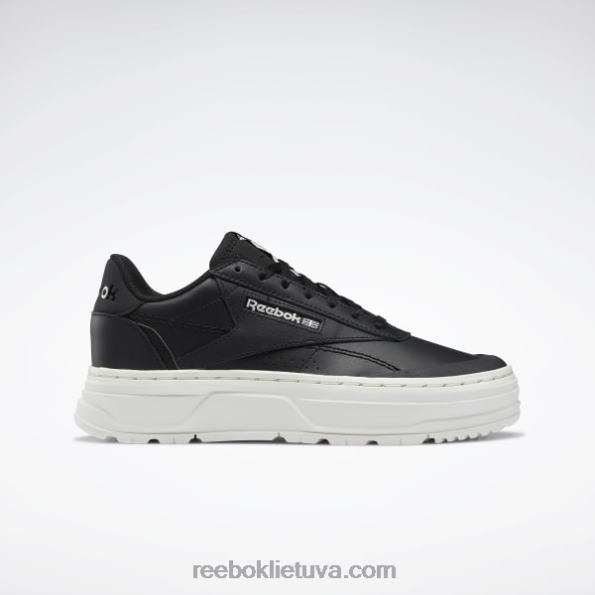 Reebok club c double geo moteriški batai FTYF8204 šerdis juoda/kreida