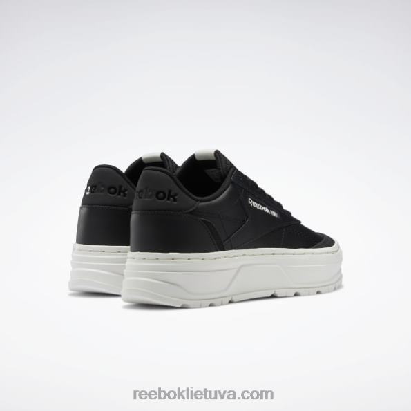 Reebok club c double geo moteriški batai FTYF8204 šerdis juoda/kreida