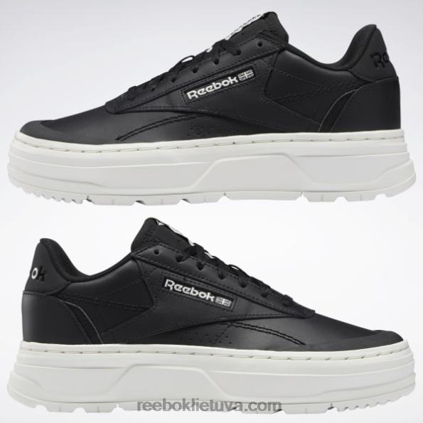 Reebok club c double geo moteriški batai FTYF8204 šerdis juoda/kreida