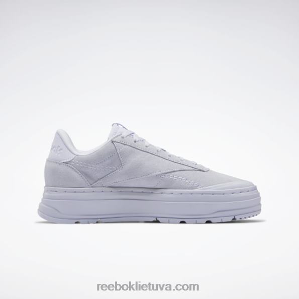 Reebok club c double geo moteriški batai FTYF8957 šviesi alyvinė