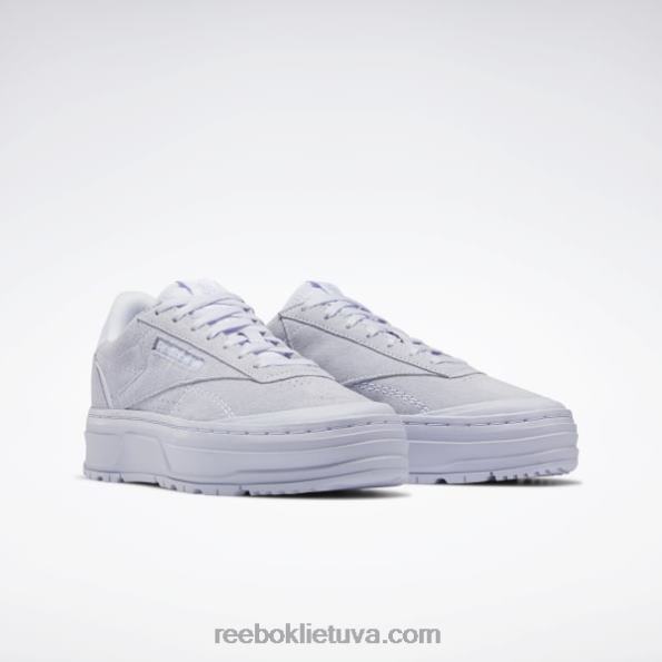 Reebok club c double geo moteriški batai FTYF8957 šviesi alyvinė