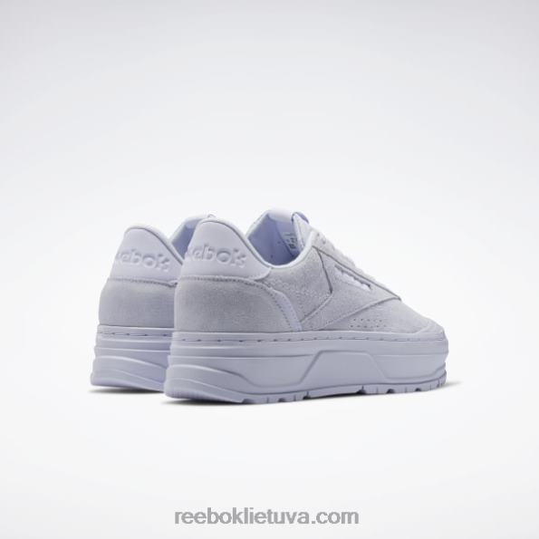 Reebok club c double geo moteriški batai FTYF8957 šviesi alyvinė