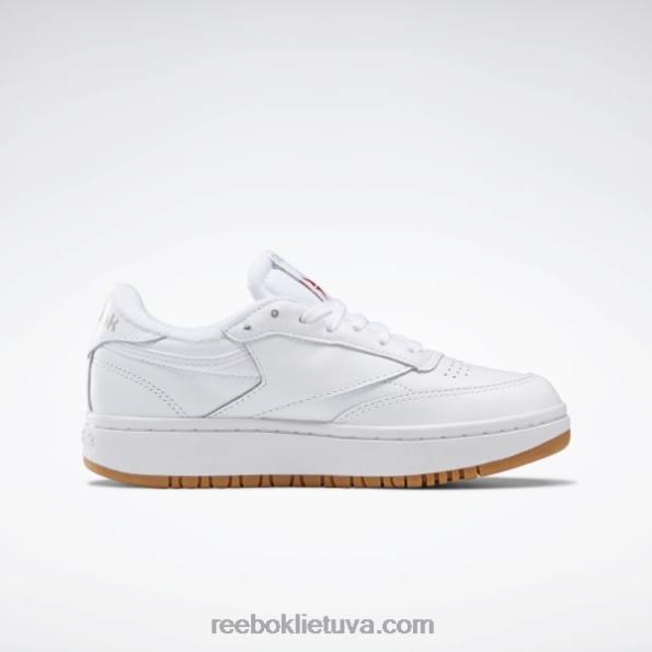 Reebok club c dvigubi batai FTYF85 balta/reebok guma-07 moterys