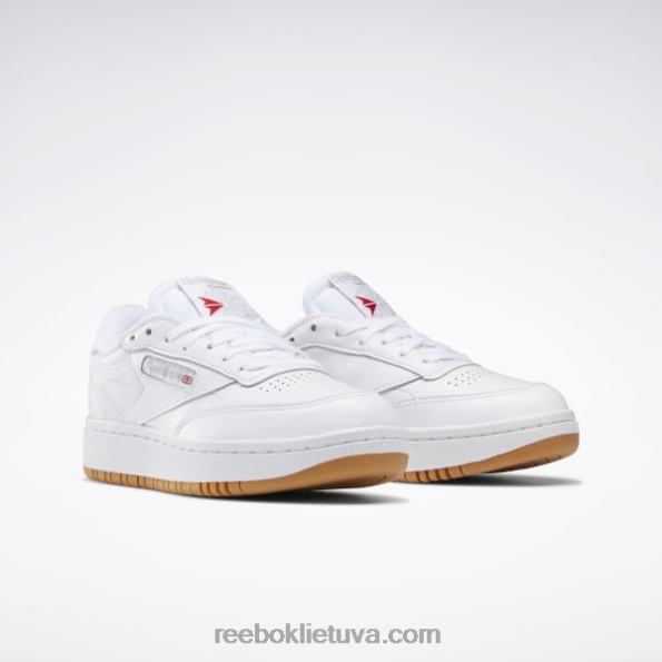 Reebok club c dvigubi batai FTYF85 balta/reebok guma-07 moterys