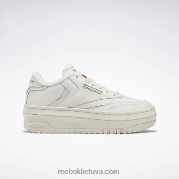 Reebok club c extra moteriški batai FTYF83 kreida/glen žalia