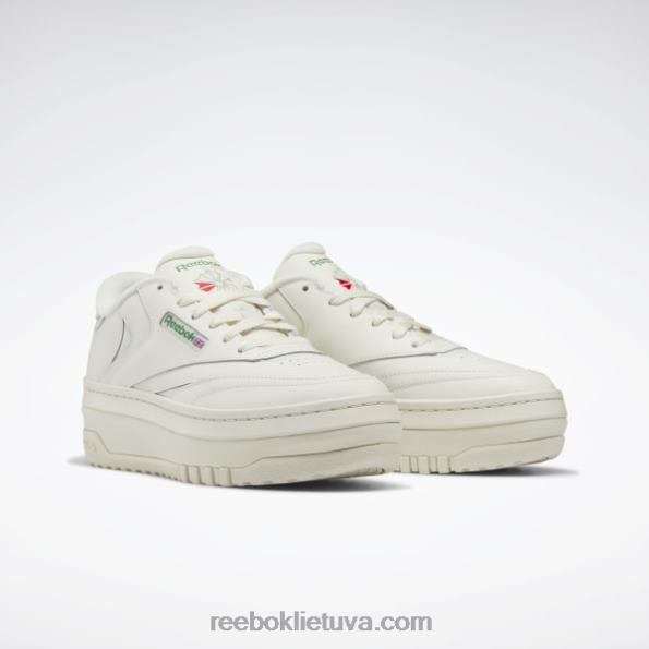 Reebok club c extra moteriški batai FTYF83 kreida/glen žalia